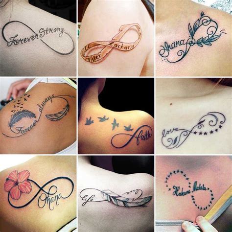 infinito con nomi tatuaggi|tatuaggio infinito.